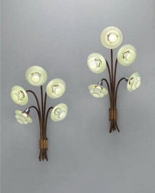 The Bouquet wall lamps from the Kino cinema in Silkeborg by Poul Henningsen