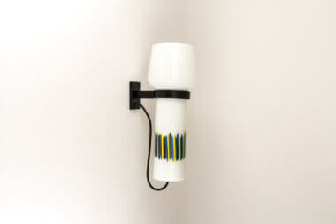 Wall lamp with stripes by Massimo Vignelli for Venini