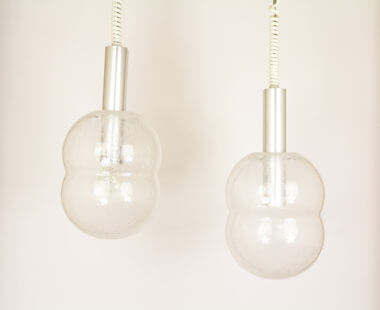 Two Bilobo pendants by Afra and Tobia Scarpa for Flos