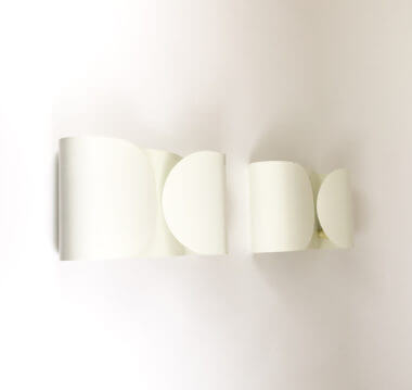 Set of 2 Foglio wall lamps by Alfra and Tobia Scarpa for Flos