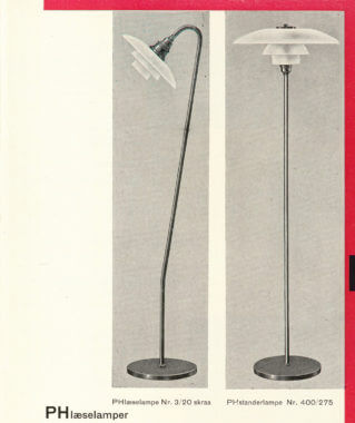 Reading lamps by Poul Henningsen for Louis Poulsen