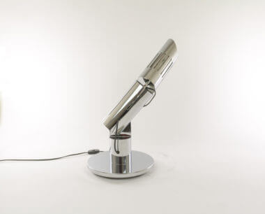Cobra Table Lamp by Gabriele D'Ali for Francesconi as seen from behind