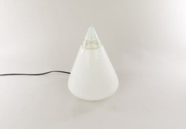 Cone shaped table lamp by Giusto Toso for Leucos