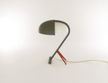 Table lamp model NX 110 by Louis Kalff for Philips in its full glory