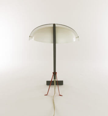 Table lamp model NX 110 by Louis Kalff for Philips as seen from the back