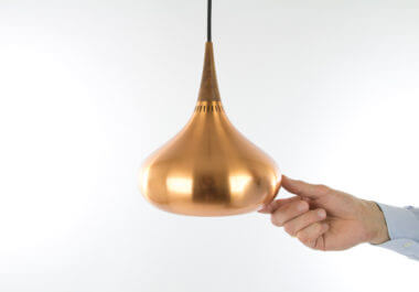 Orient Minor pendant by Jo Hammerborg for Fog & Mørup with an indication of the size