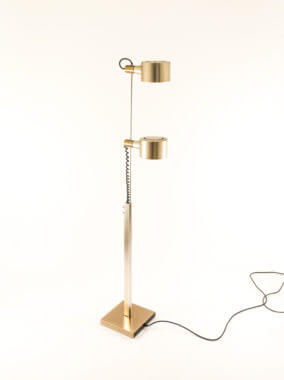 The higher version of the two floor lamps by Ronald Homes for Conelight Limited