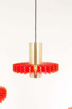 Spectacular pendant by Claus Bolby for Cebo Industri