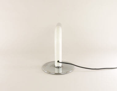 Gulp Table lamp by Ingo Maurer for Design M as seen from behind