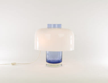Murano glass table lamp LT 226 by Carlo Nason for A.V. Mazzega in its full glory