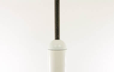 A detail of a Tomo floor lamp by Toshiyuki Kita for Luci Italia