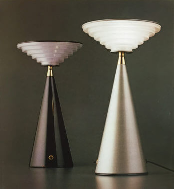 Ziggurat table lamp by Shigeaki Asahara for Stilnovo