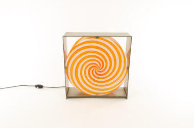 LT 217 table lamp by Carlo Nason for A.V. Mazzega as seen from above