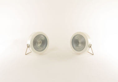 Two Sciuko table lamps by Achille and Pier Giacomo Castiglioni for Flos