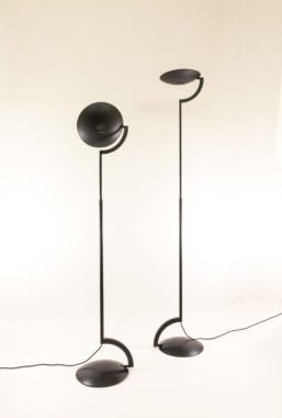 A pair of Eco floor lamps by Marco Colombo and Mario Barbaglia for Italiana Luce