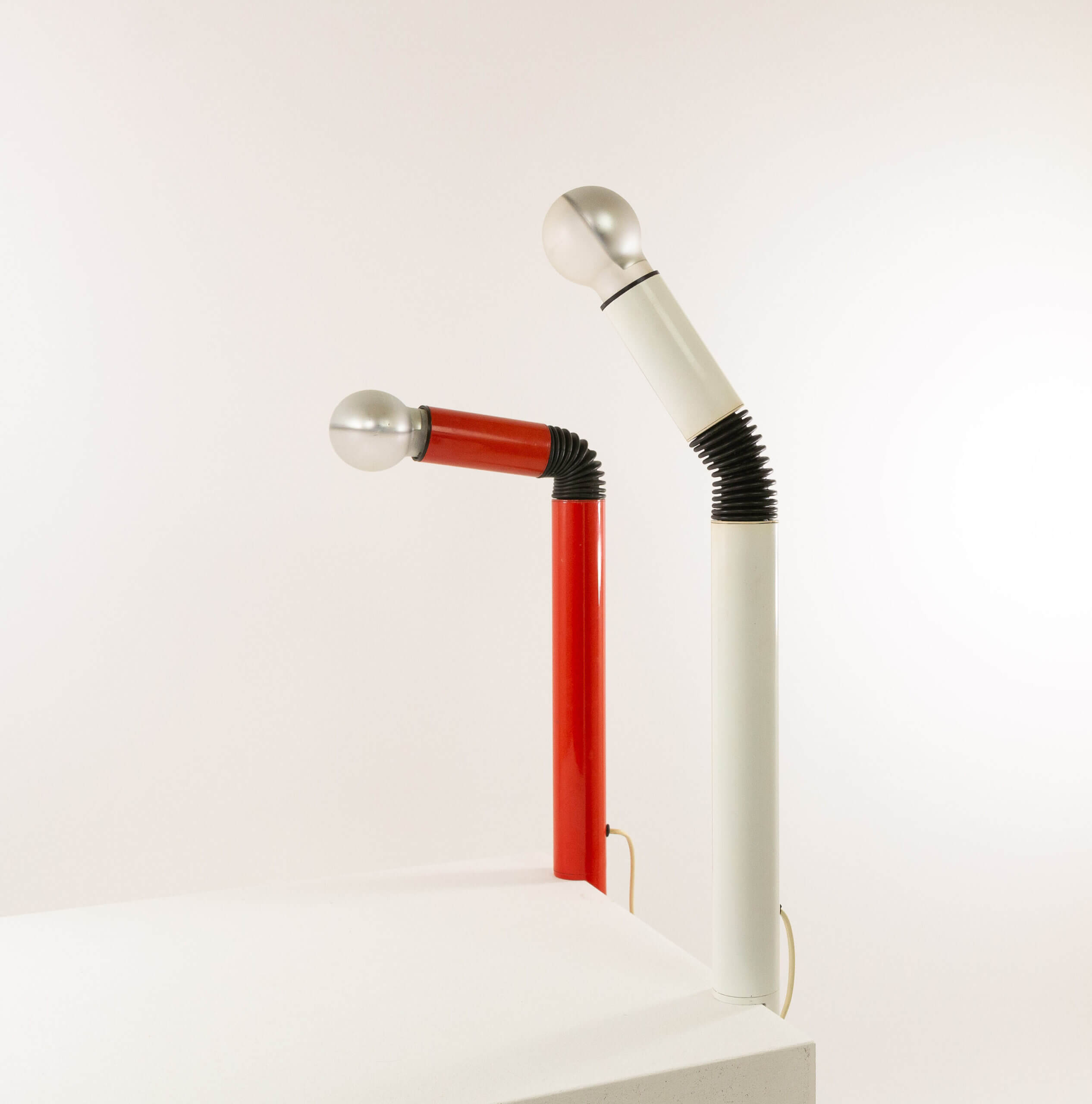 A pair of Periscopio table lamps by Danilo & Corrado Aroldi for 