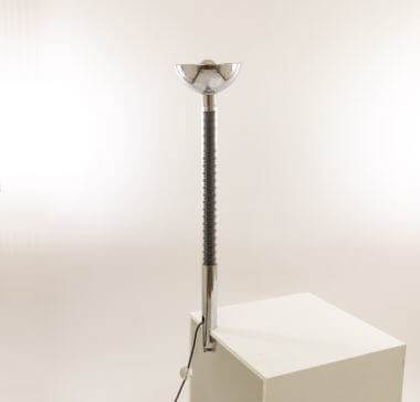 Cosack table lamp with perspex and chrome as an uplighter