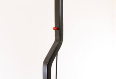 The On/Off switch of a Sirio floor lamp by Kazuhide Takahama for Sirrah