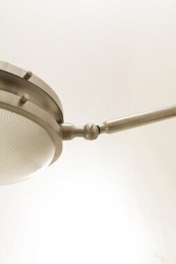 A detail of a Gamma wall lamp by Sergio Mazza for Artemide