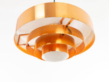 Roulet pendant by Jo Hammerborg for Fog & Mørup as seen from below