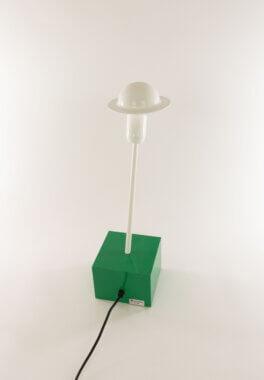 Table lamp Don by Ettore Sottsass for Stilnovo, as seen from the back