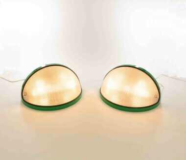 A pair of floor lamps Totum by Gigante and Boccato for Zerbetto, insect eyes