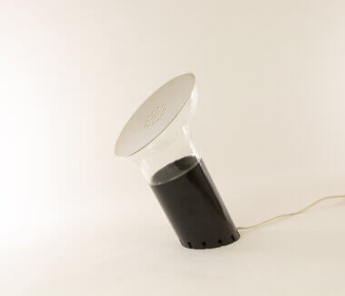 Nitia Table lamp by Rodolfo Bonetto for Design House Guzzini, switched off