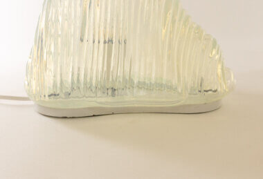 The base of a Iceberg table lamp by Carlo Nason for A.V. Mazzega
