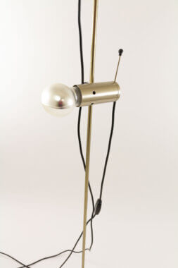 A reflector on the Agnoli floor lamp No 387 by Tito Agnoli for O-Luce