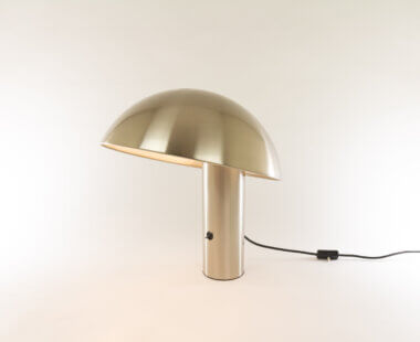 Silver Vaga table lamp by Franco Mirenzi for Valenti