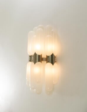 Murano glass tube lamp, in all its beauty
