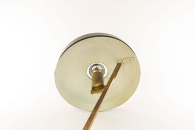The inside of the shade of a Z-Shape table lamp by Louis Cristian Kalff for Philips