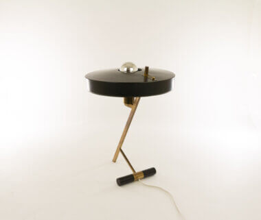 Z-Shape table lamp by Louis Cristian Kalff for Philips as seen from the back