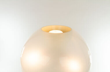 The top part of a Porcino table or floor lamp by Luigi Caccia Dominioni for Azucena