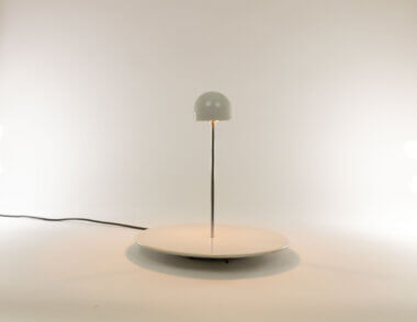 Nemea table lamp by Vico Magistretti for Artemide, switched on