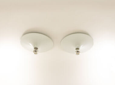 Pair of ceiling lamps by Gianluigi Gorgoni for Stilnovo