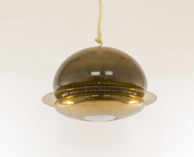 Brass Pendant Nictea by Tobia and Afra Scarpa for Flos