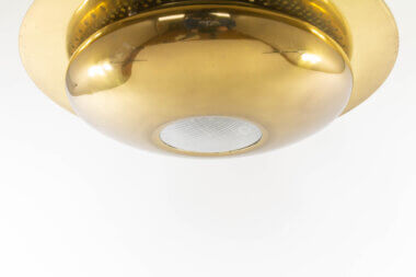Brass Pendant Nictea by Tobia and Afra Scarpa for Flos, as seen from below