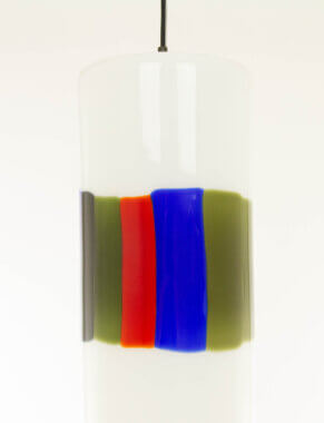 More colors of a L 59 Glass pendant by Alessandro Pianon for Vistosi