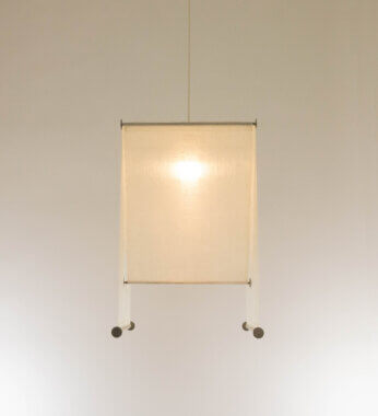 Teli pendant by Achille and Pier Giacomo Castiglioni for Flos, switched on