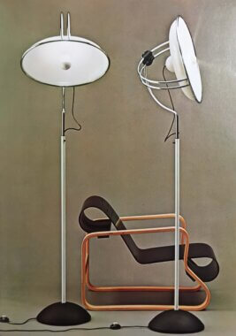 A pair of floor lamps Multipla by Donato D'Urbino, De Pas and Lomazzi for Stilnovo