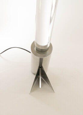The base from an Italian perspex table lamp