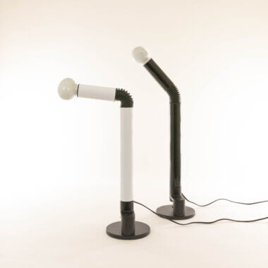 A set of two Periscopio table lamps by Danilo and Corrado Aroldi for Stilnovo