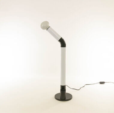White Periscopio table lamp by Danilo and Corrado Aroldi for Stilnovo