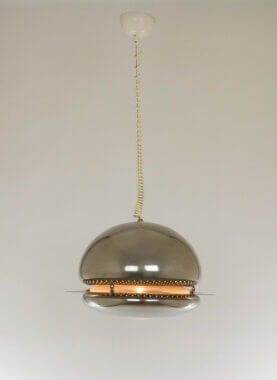 Nickel-plated Nictea pendant by Tobia Scarpa for Flos, in all its beauty