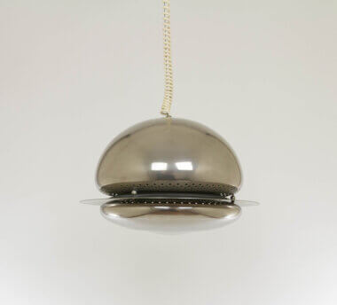 Nickel-plated Nictea pendant by Tobia Scarpa for Flos, as it is