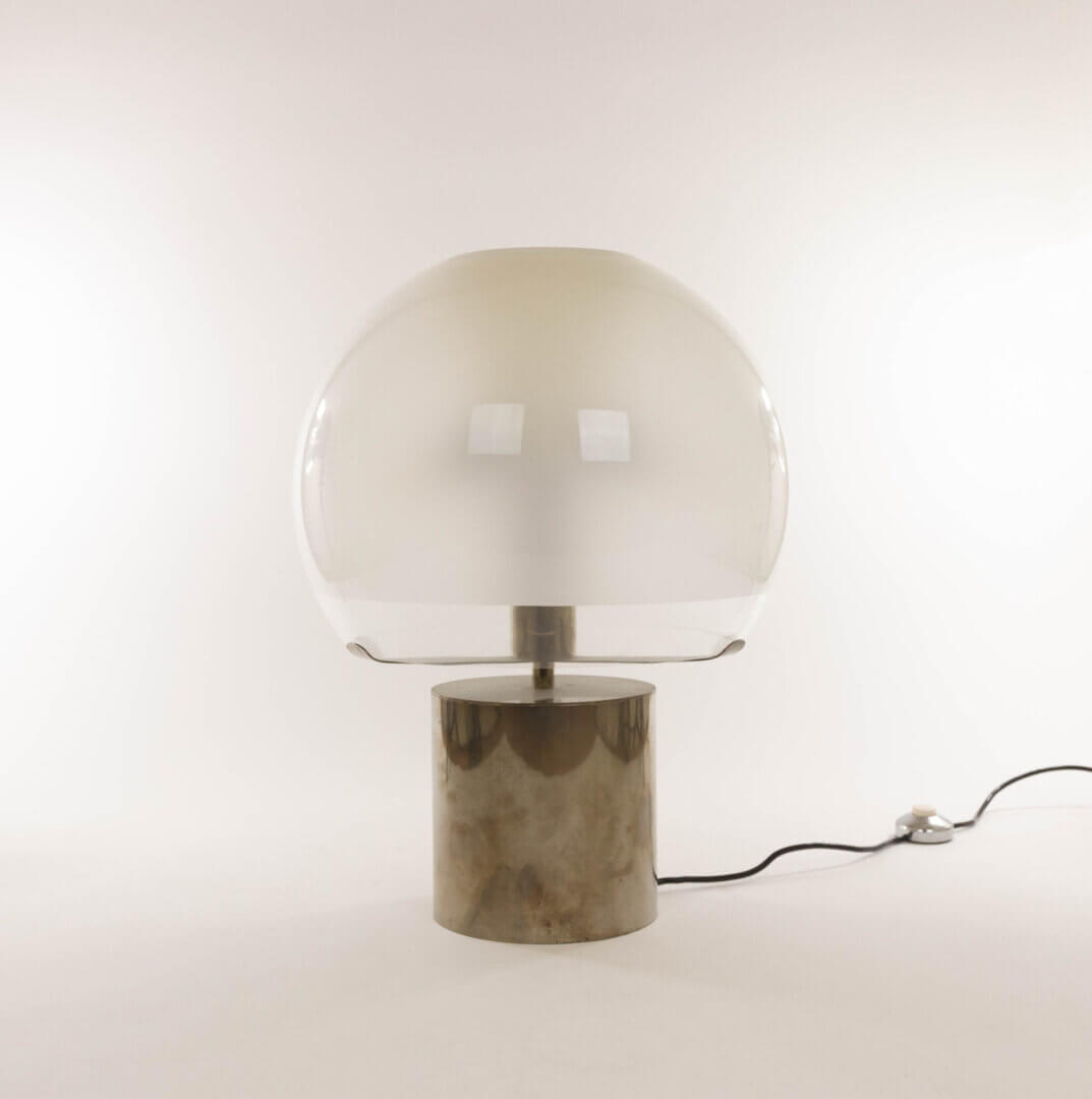 Electra glass table lamp by Giuliana Gramigna for Artemide, 1960s - Palainco