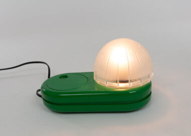 Green Farstar Table Lamp by Adalberto Dal Lago for Francesconi, in all its beauty