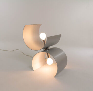 Table lamp by Nucleo Sormani, switched on