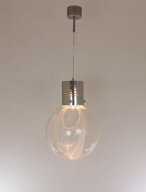 Large Membrana Pendant by Toni Zuccheri for Venini, in all its beauty